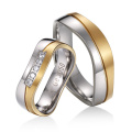 OEM/ODM Metal Ring Factory Jewelry Rings Wedding Engagement Ring Set